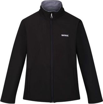 Regatta Cera V Wind Resistant Soft Shell Jacket in Black at Nordstrom, Size Xxx-Large