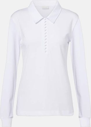 Dries Van Noten Cotton jersey polo shirt