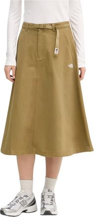 The North Face Falda M66 de Lona - Sport - Mujer - Verde - XS