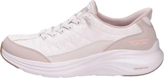 Skechers Contour Foam - Dames - Sneakers - Beige - 41 EU - Leer - Schoenen