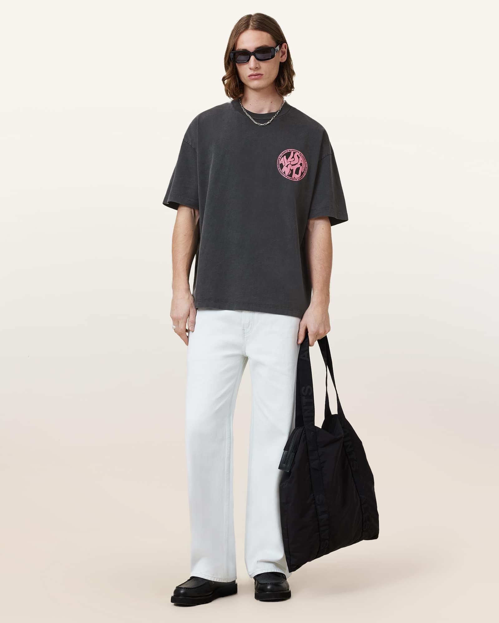 Saint Mxxxxxx Furious 7-graphic T-shirt - men - Cotton - M - Grey