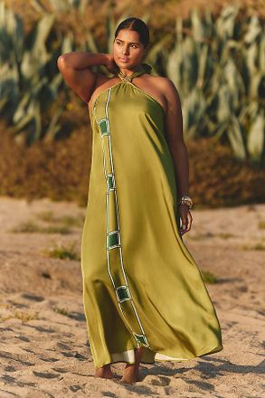 SANCIA Savannah Halter Maxi Dress