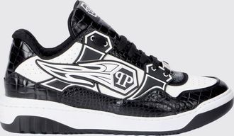Philipp Plein Sneakers Moonwalker in pelle stampa cocco