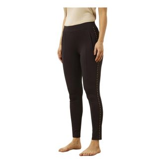 In Front IN Front, Dames, Broeken, Bruin, Maat: 2XL Nylon