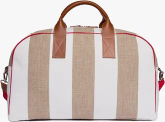 My Style Bags Standford Duffel Bag in White/sand at Nordstrom, Size Large