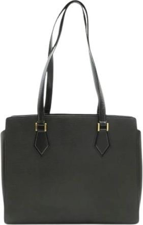 Louis Vuitton Pre-owned Vintage Epi Leather Tote Bag - Dames - Vintage Shopper - Zwart - ONE Size - Leer - Vintage