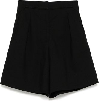 Shiatzy Chen wool shorts - Black