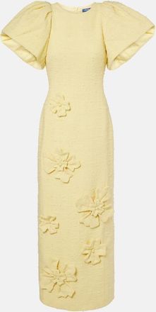 LEO LIN Abito lungo Lucinda con applicazioni