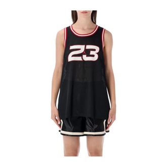Nike Jordan Canotta in rete 23 - - Sport - Donna - Nero - M