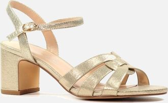 Lunar Womens Utah Womens Sandals - Gold - Size: 6