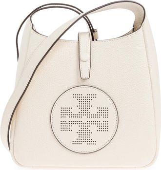 Tory Burch Miller Swing Bag - Dames - Schoudertassen - Beige - ONE Size - Leer - Tassen