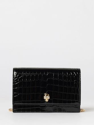 Alexander McQueen McQueen Borsa in pelle stampa cocco