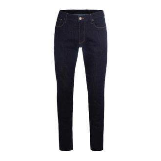 Emporio Armani Heren, Jeans, Blauw, Maat: W31 Katoen