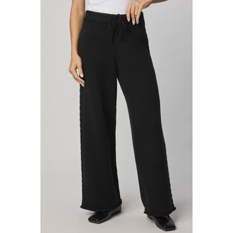 Splendid Jetset Sweater Pants in Black at Nordstrom, Size X-Small