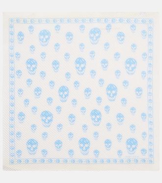 Alexander McQueen Skull silk scarf