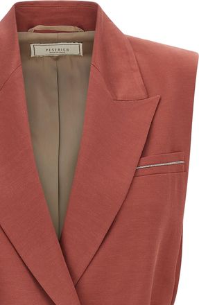 PESERICO Viscose Sleeveless Womens Jacket