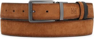 Kazar Tweezijdige riem - Heren - Riemen - Bruin - 110 CM - Leer - Accessoires