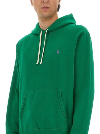 Polo Ralph Lauren Cotton-Blend Hoodie - Green