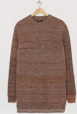 Jacamo Injection Twisted Crew Neck Knit Jumper