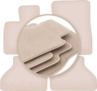 OEM Alfombrillas Beige Premium Para: Bmw X6 E71 Suv 2008-2014