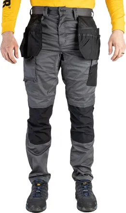 CAT Essentials Stretch Trousers (Long) Mens - Grey - Size 30 (Waist)