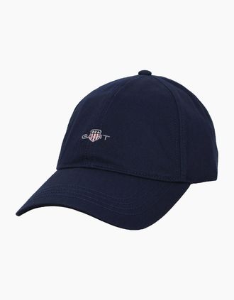 GANT Mens Gant Shield Base Ball Cap Marine - Navy - Size: 1 size