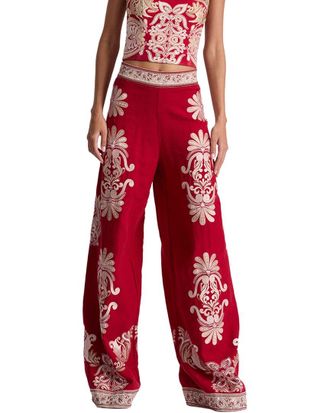 Alice & Olivia Alice + Olivia Wide Leg Pant