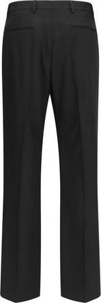 Valentino Mens Black Wool Oves Aries Dress Pants