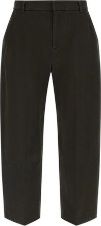 Tela Cosmo Canvas Pants - Trousers - Mujer - Marr&oacute;n - 2XS