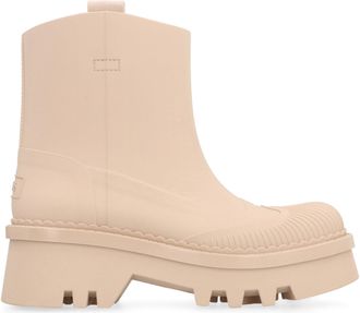 Chlo&eacute; Womens Raina Rubber Boots Skin