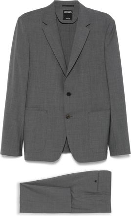 Ermenegildo Zegna Completo due pezzi in lana - Grigio