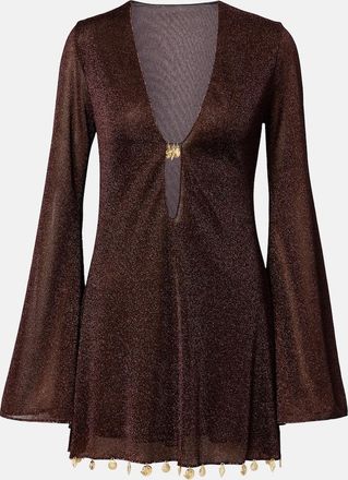 Os&eacute;ree Os&eacute;ree Vestido de playa Lumi&egrave;re adornado