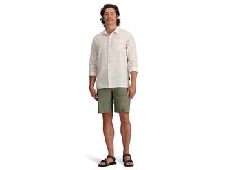 Royal Robbins Hempline Spaced Long Sleeve Mens Clothing Blended Undyed : 2XL, Cotton/Polyester