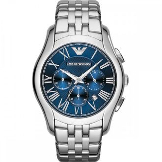 Emporio Armani AR1787 Blauw Chronograaf Wijzerplaat Herenhorloge