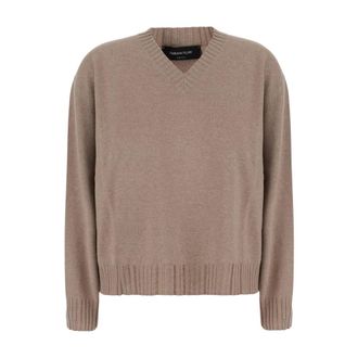 Fabiana Filippi Dames, Truien, Beige, Maat: 2XS Zijde