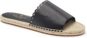 Kate Spade New York gabriela espadrille slide sandal in Black at Nordstrom Rack, Size 5.5