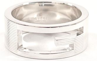 Gucci Silver Silver 925 Band Ring (Pre-Owned)
