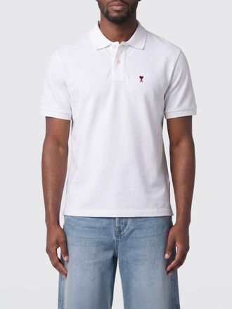 Ami Polo in cotone con logo Ami Paris