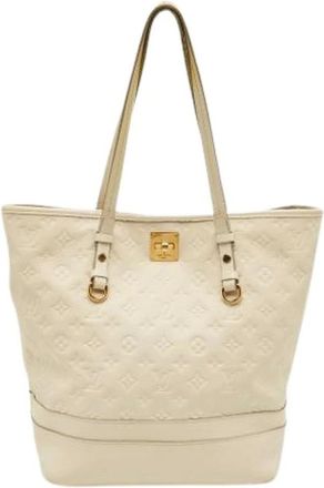 Louis Vuitton Pre-owned Tote Bags, female, White, Size: ONE SIZE Pre-owned Vintage Tote Bag