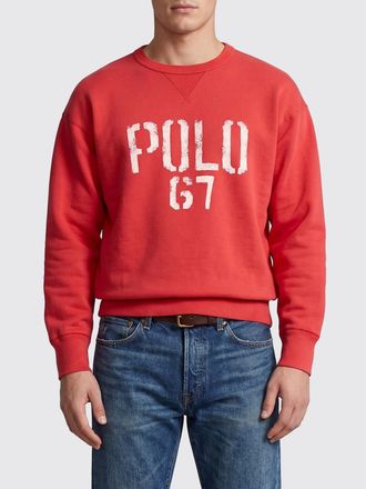 Polo Ralph Lauren Felpa girocollo Polo Ralph Lauren in cotone con logo