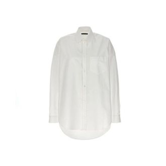 Balenciaga Poplin Oversize Shirt