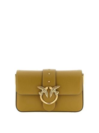 Pinko Mini Love Slouchy Shoulder Bag
