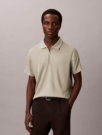 Calvin Klein Slim Stretch Mesh Polo Shirt