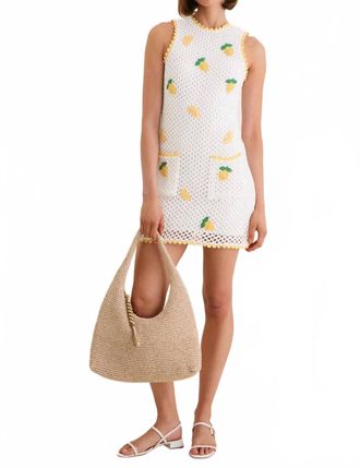 Saylor Wynn Dress In Bright White