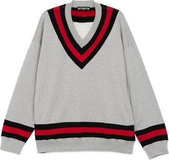 Mastermind Japan Maglione con scollo a V - Grigio