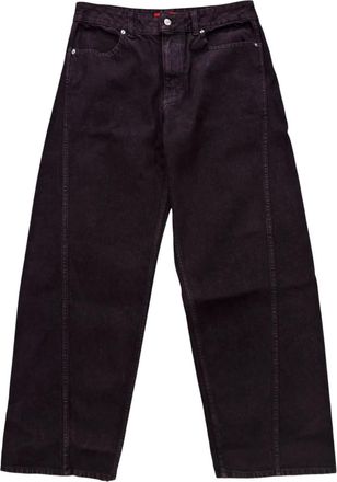 ECKHAUS LATTA Bend seam-detail jeans - unisex - Fabric - 30 - Purple