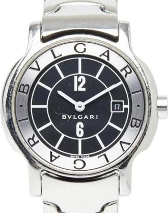 Bulgari Pre-owned St 29S Polshorloge - Dames - Vintage Horloges - Zwart - ONE Size - Vintage