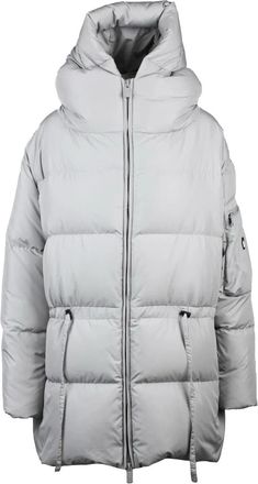 Bacon Light Grey Polyester Cloud 78 Down Jacket