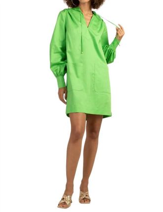 Trina Turk Blush Mini Dress In Vert