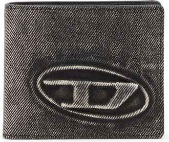 Diesel Wallet in washed denim - Small Wallets - Unisex - Grey